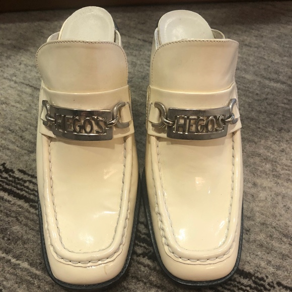 Hego's Milano White Leather Shoes I Made in Italy - Picture 2 of 6